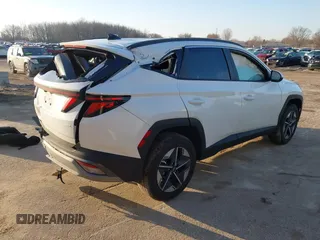 2025 Hyundai Tucson SEL with VIN 5NMJBCDE6SH510538, listed as a IAAI auction lot 41797553 with 789 mi miles. Bid and sale history available at carsss.com. Image 4.