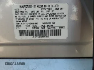 2014 Infiniti Q50 Sport with VIN JN1BV7AP8EM684880, listed as a Copart auction lot 53920175 with 104,519 mi miles and Clean title. Bid and sale history available at DreamBid. Image 12.