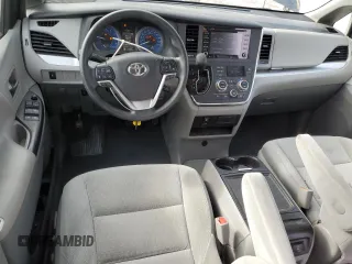 2019 Toyota Sienna LE with VIN 5TDJZ3DC1KS223325, listed as a Copart auction lot 45758815 with 102,605 mi miles and Salvage Title. Bid and sale history available at carsss.com. Image 8.