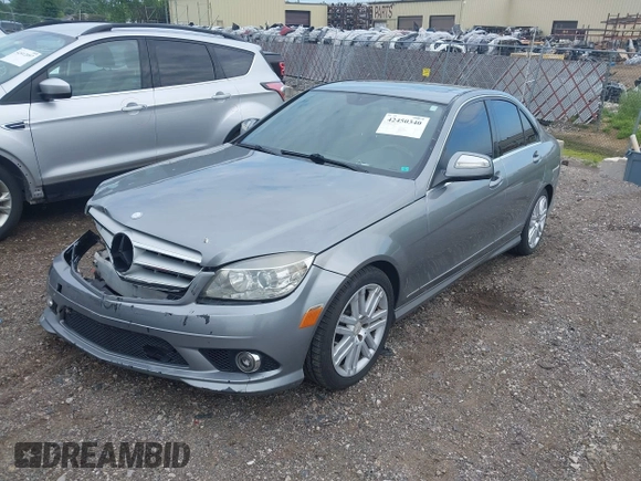 2009 Mercedes-Benz C 300 Sport with VIN WDDGF54XX9R060030, listed as a IAAI auction lot 42450340 with 192,718 mi miles and . Bid and sale history available at DreamBid. Image 2.