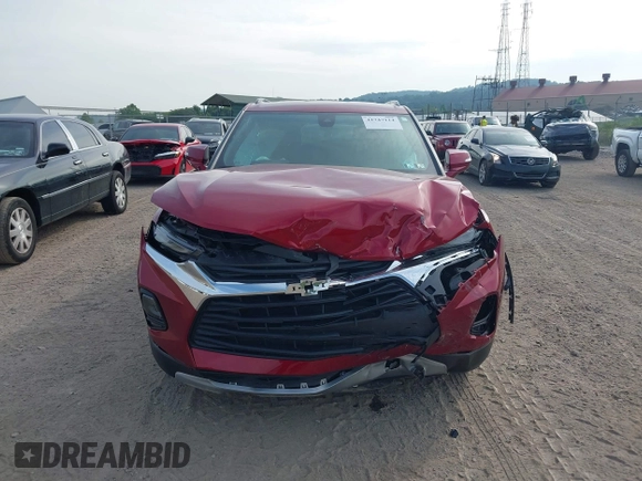 2021 Chevrolet Blazer LT with VIN 3GNKBHRS5MS520884, listed as a IAAI auction lot 42747114 with 21,018 mi miles and . Bid and sale history available at DreamBid. Image 12.