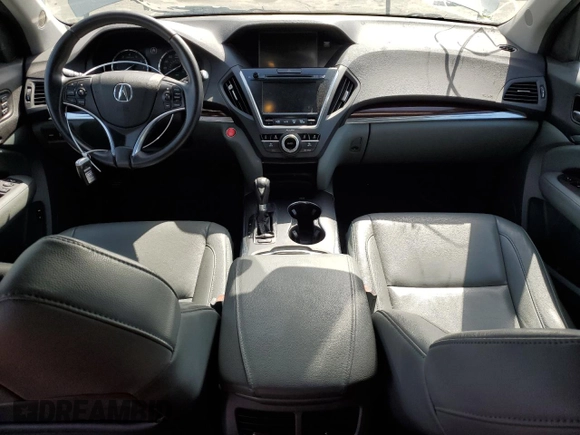 2015 Acura MDX Tech Pkg with VIN 5FRYD3H45FB005204, listed as a Copart auction lot 49909375 with 107,281 mi miles and Salvage Title. Bid and sale history available at carsss.com. Image 8.