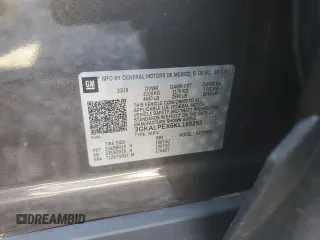2019 GMC Terrain SLT with VIN 3GKALPEX6KL199253, listed as a Copart auction lot 45329885 with 59,557 mi miles and Salvage Title. Bid and sale history available at DreamBid. Image 15.