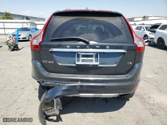 2016 Volvo XC60 T6 Drive-E with VIN YV449MDK9G2784944, listed as a Copart auction lot 57964524 with 76,139 mi miles and Salvage Title. Bid and sale history available at carsss.com. Image 6.
