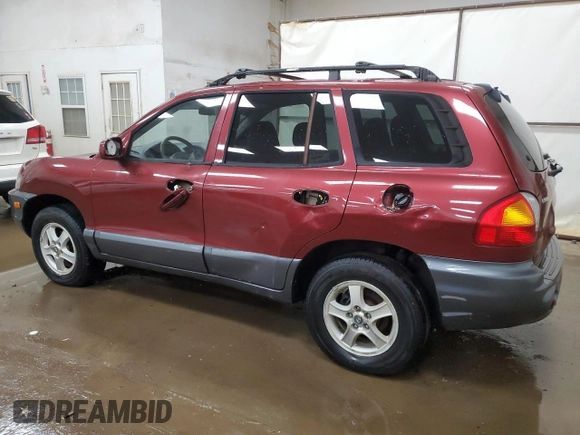 2004 Hyundai Santa Fe with VIN KM8SB12B44U646059, listed as a Copart auction lot 64770184 with 160,936 mi miles and Clean Title. Bid and sale history available at carsss.com. Image 2.