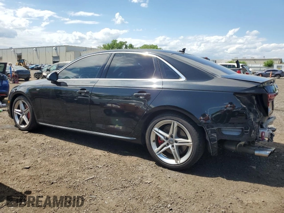 2018 Audi S4 Premium Plus with VIN WAUB4AF43JA148536, listed as a Copart auction lot 57553124 with 60,151 mi miles. Bid and sale history available at carsss.com. Image 2.