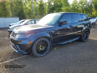 2019 Land Rover Range Rover Sport HSE with VIN SALWR2RK7KA872889, listed as a Copart auction lot 68409134 with 55,404 mi miles and Salvage Title. Bid and sale history available at carsss.com. Image 1.
