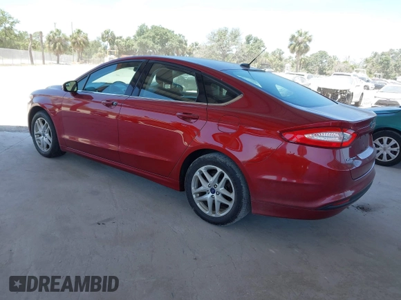 2014 Ford Fusion SE with VIN 3FA6P0HD2ER191480, listed as a IAAI auction lot 42135483 with 129,752 mi miles. Bid and sale history available at carsss.com. Image 3.