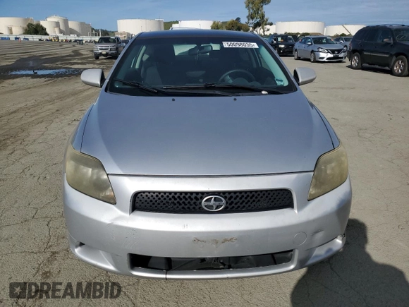 2008 Scion tC Spec with VIN JTKDE167780232984, listed as a Copart auction lot 50098035 with 178,721 mi miles and Salvage Title. Bid and sale history available at carsss.com. Image 5.