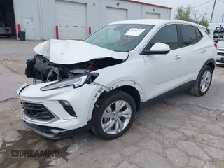 2025 Buick Encore GX Preferred with VIN KL4AMBSLXSB036145, listed as a IAAI auction lot 42157431 with 9,334 mi miles and . Bid and sale history available at DreamBid. Image 17.