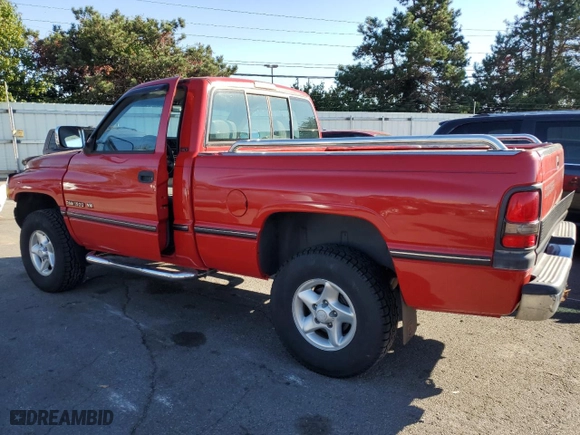 1997 Dodge Ram 1500 with VIN 1B7HF16Y9VS157106, listed as a Copart auction lot 77316174 with 95,660 mi miles and Salvage Title. Bid and sale history available at carsss.com. Image 2.