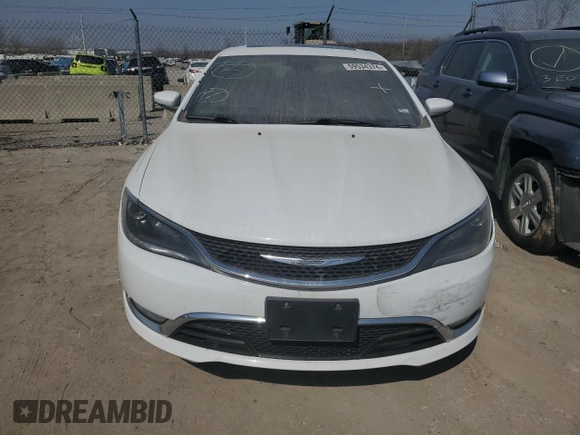 2016 Chrysler 200 C with VIN 1C3CCCCB4GN147409, listed as a Copart auction lot 49275705 with 125,702 mi miles and Salvage Title. Bid and sale history available at carsss.com. Image 5.