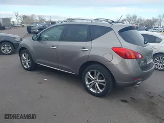 2009 Nissan Murano LE with VIN JN8AZ18W39W125436, listed as a IAAI auction lot 41946561 with 157,832 mi miles. Bid and sale history available at carsss.com. Image 3.