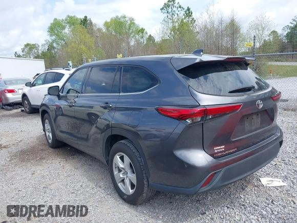 2020 Toyota Highlander L z VIN 5TDCZRAH2LS512145, wystawiony jako IAAI lot #41783670 z przebiegiem 53 919 mil mil oraz . Historia ofert i sprzedaży dostępna na DreamBid. Obrazek 3.