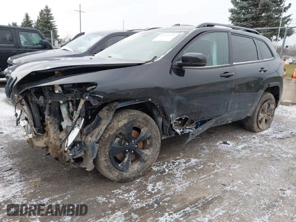 2018 Jeep Cherokee Limited with VIN 1C4PJMDX8JD530088, listed as a IAAI auction lot 41213375 with 96,210 mi miles. Bid and sale history available at carsss.com. Image 18.