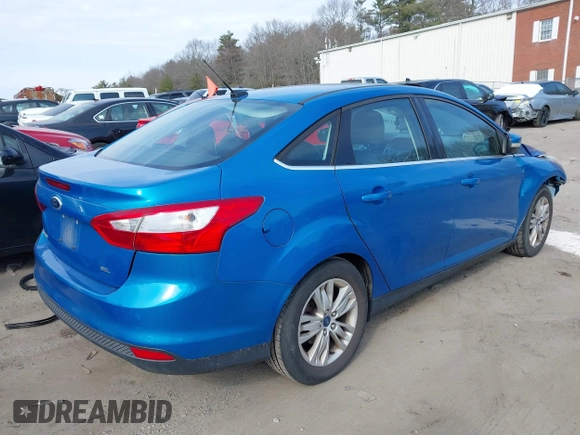2012 Ford Focus SEL with VIN 1FAHP3H23CL424299, listed as a IAAI auction lot 41795450 with 50,276 mi miles and . Bid and sale history available at carsss.com. Image 4.