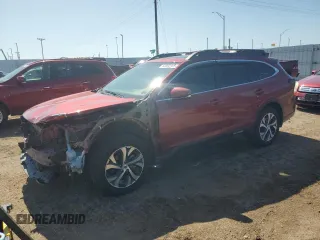 2020 Subaru Outback Limited with VIN 4S4BTANC9L3222060, listed as a Copart auction lot 60802965 with 50,819 mi miles and Salvage title. Bid and sale history available at DreamBid. Image 1.
