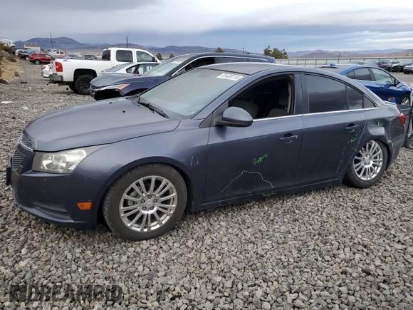 2013 Chevrolet Cruze ECO with VIN 1G1PJ5SB5D7179326, listed as a Copart auction lot 47084555 with 125,478 mi miles and Salvage Title. Bid and sale history available at carsss.com. Image 1.