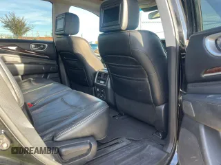 2013 Infiniti JX35 with VIN 5N1AL0MN2DC326710, listed as a Copart auction lot 80642574 with 174,686 mi miles and Clean Title. Bid and sale history available at carsss.com. Image 6.