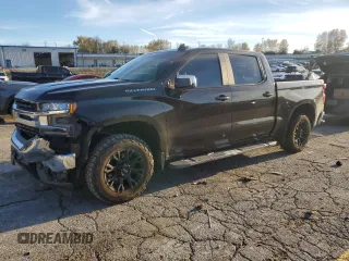 2020 Chevrolet Silverado 1500 LT z VIN 1GCUYDED3LZ149547, wystawiony jako Copart lot #80311184 z przebiegiem 154 507 mil mil oraz Szkoda całkowita • Salvage title. Historia ofert i sprzedaży dostępna na DreamBid. Obrazek 1.