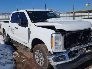2023 Ford F-250 XL with VIN 1FT7W2BT4PEC35269, listed as a Copart auction lot 42623665 with 115,402 mi miles and Salvage Title. Bid and sale history available at DreamBid. Image 10.