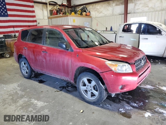 2008 Toyota RAV4 with VIN JTMBD33V486082880, listed as a Copart auction lot 44247285 with 131,505 mi miles and Clean Title. Bid and sale history available at carsss.com. Image 4.