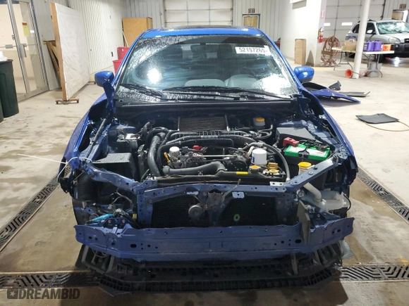 2019 Subaru WRX Premium with VIN JF1VA1C6XK9801693, listed as a Copart auction lot 52197265 with 125,229 mi miles and Salvage Title. Bid and sale history available at carsss.com. Image 5.