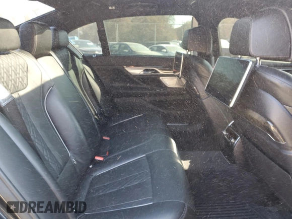 2016 BMW 7 Series 750i xDrive with VIN WBA7F2C56GG419078, listed as a Copart auction lot 75355703 with 0 mi miles. Bid and sale history available at carsss.com. Image 10.