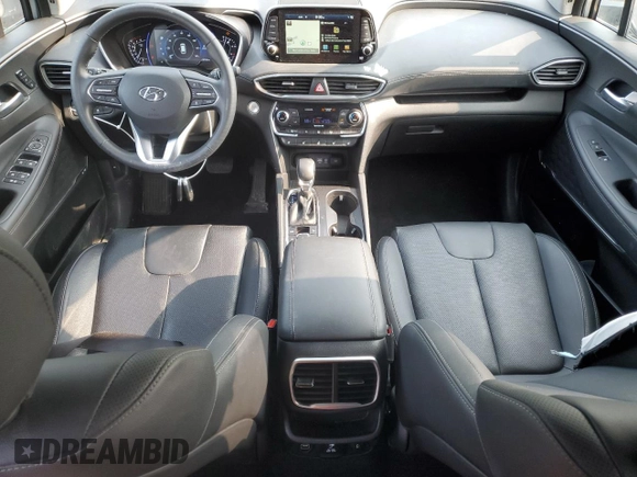 2019 Hyundai Santa Fe Ultimate z VIN 5NMS5CAD4KH002169, wystawiony jako Copart lot #58560645 z przebiegiem 27 762 mil mil oraz Szkoda całkowita • Salvage title. Historia ofert i sprzedaży dostępna na DreamBid. Obrazek 8.