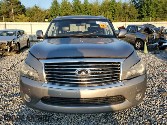 2013 Infiniti QX56 with VIN JN8AZ2NF6D9550988, listed as a Copart auction lot 71646664 with 114,335 mi miles and Salvage Title. Bid and sale history available at carsss.com. Image 5.