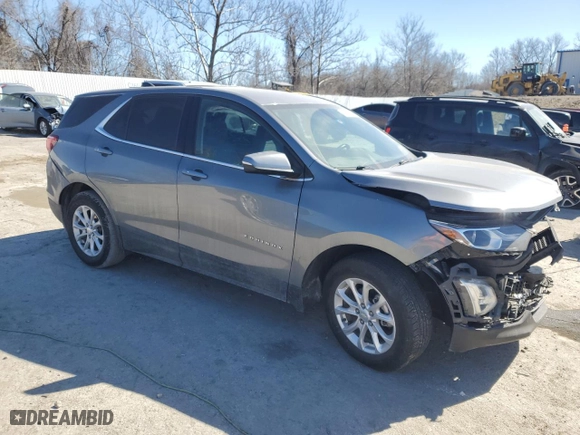 2018 Chevrolet Equinox LT with VIN 3GNAXJEV7JL122425, listed as a Copart auction lot 47220045 with 60,169 mi miles and Salvage Title. Bid and sale history available at carsss.com. Image 4.