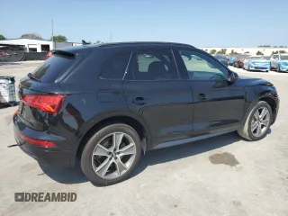 2019 Audi Q5 Premium Plus with VIN WA1BNAFY0K2115034, listed as a Copart auction lot 58176075 with 78,705 mi miles and Non repairable. Bid and sale history available at DreamBid. Image 3.