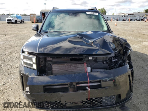 2024 Hyundai Santa Fe Calligraphy with VIN 5NMP5DG14RH001588, listed as a Copart auction lot 51533755 with 13,076 mi miles and Salvage title. Bid and sale history available at DreamBid. Image 5.