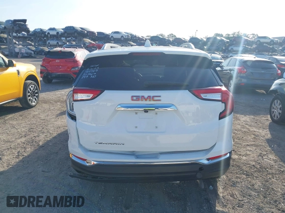 2024 GMC Terrain SLT with VIN 3GKALPEG3RL186373, listed as a IAAI auction lot 42348679 with 21,798 mi miles and . Bid and sale history available at DreamBid. Image 16.
