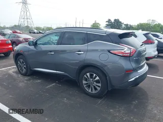 2017 Nissan Murano SV with VIN 5N1AZ2MG5HN193205, listed as a IAAI auction lot 41994619 with 85,509 mi miles. Bid and sale history available at carsss.com. Image 3.