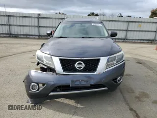 2013 Nissan Pathfinder SV with VIN 5N1AR2MM3DC649634, listed as a Copart auction lot 52054425 with 123,100 mi miles and Salvage Title. Bid and sale history available at carsss.com. Image 5.