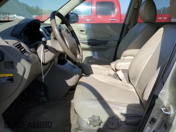 2008 Hyundai Tucson SE with VIN KM8JN12D58U811174, listed as a Copart auction lot 52768855 with 259,330 mi miles and Salvage Title. Bid and sale history available at carsss.com. Image 7.