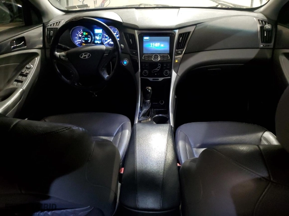2014 Hyundai Sonata Hybrid Limited with VIN KMHEC4A44EA102615, listed as a Copart auction lot 53577085 with 219,259 mi miles and Clean Title. Bid and sale history available at carsss.com. Image 8.