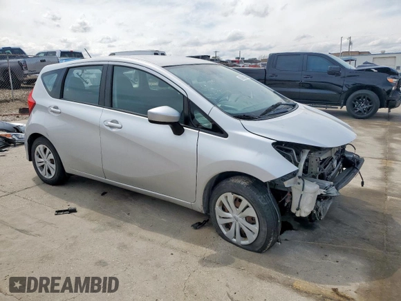 2018 Nissan Note SV with VIN 3N1CE2CP7JL370095, listed as a Copart auction lot 50585045 with 112,964 mi miles and Salvage Title. Bid and sale history available at DreamBid. Image 4.