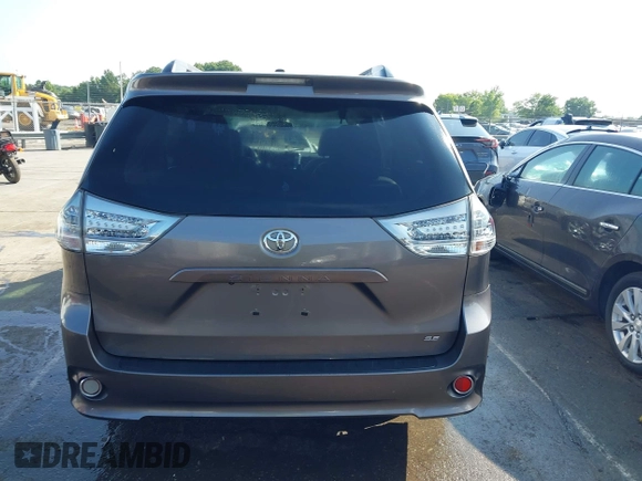 2017 Toyota Sienna SE with VIN 5TDXZ3DC4HS799333, listed as a IAAI auction lot 42424153 with 110,792 mi miles and . Bid and sale history available at DreamBid. Image 16.