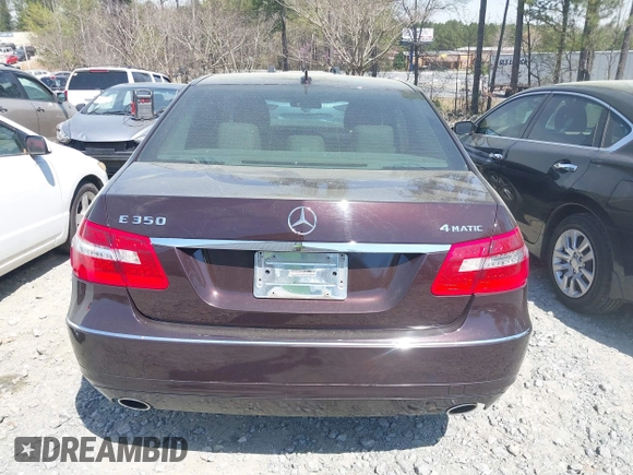 2010 Mercedes-Benz E-Class E 350 Luxury with VIN WDDHF8HBXAA251115, listed as a IAAI auction lot 41901802 with 134,323 mi miles. Bid and sale history available at carsss.com. Image 16.