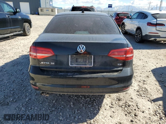 2015 Volkswagen Jetta Sedan 1.8T SE w/Connectivity with VIN 3VWD07AJXFM239480, listed as a Copart auction lot 47107385 with 0 mi miles and Salvage Title. Bid and sale history available at carsss.com. Image 6.