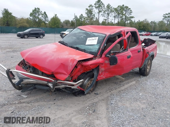 2002 Toyota Tacoma PreRunner with VIN 5TEGN92N92Z883581, listed as a IAAI auction lot 41618699 with Not Provided miles and . Bid and sale history available at DreamBid. Image 2.