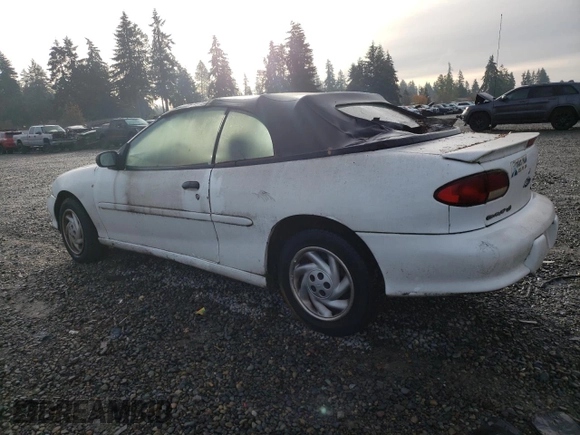 1997 Chevrolet Cavalier with VIN 4G1JF324XVB103224, listed as a Copart auction lot 77187614 with 102,866 mi miles and Clean Title. Bid and sale history available at DreamBid. Image 2.