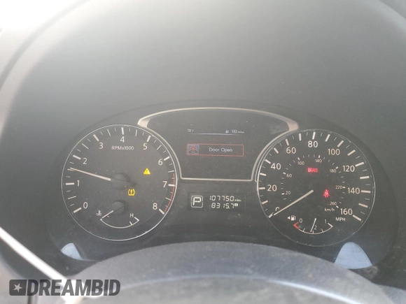 2015 Nissan Altima 2.5 S with VIN 1N4AL3APXFC215181, listed as a Copart auction lot 51294375 with 107,750 mi miles and Salvage Title. Bid and sale history available at carsss.com. Image 9.