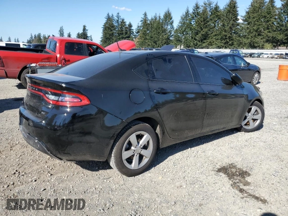 2015 Dodge Dart SXT with VIN 1C3CDFBB8FD265368, listed as a Copart auction lot 54125635 with 117,047 mi miles and Salvage Title. Bid and sale history available at carsss.com. Image 3.