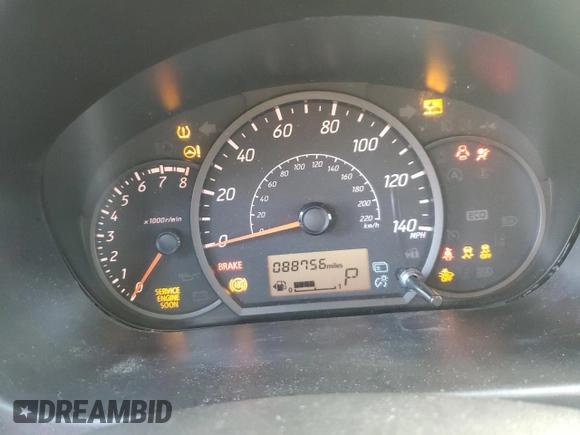 2021 Mitsubishi Mirage ES with VIN ML32FUFJXMHF01456, listed as a Copart auction lot 44210695 with 88,756 mi miles and Salvage title. Bid and sale history available at DreamBid. Image 9.