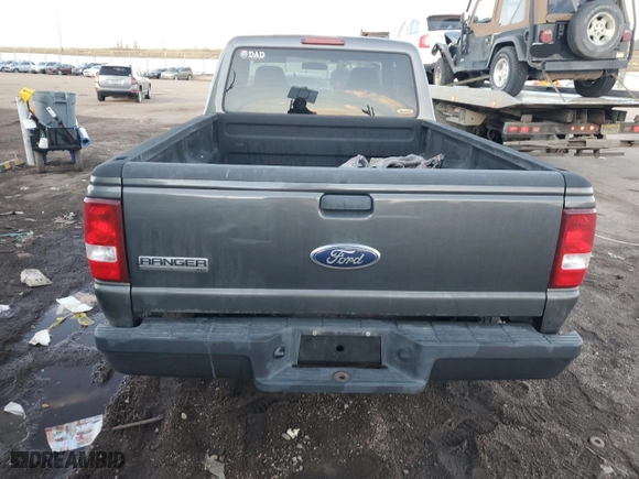 2009 Ford Ranger XL with VIN 1FTYR14E49PA19708, listed as a Copart auction lot 84767744 with 131,665 mi miles and Salvage Title. Bid and sale history available at carsss.com. Image 6.