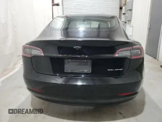 2022 Tesla Model 3 Long Range with VIN 5YJ3E1EB1NF289638, listed as a Copart auction lot 53390035 with 135,898 mi miles and Clean Title. Bid and sale history available at DreamBid. Image 6.