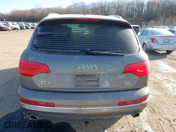 2015 Audi Q7 Premium Plus with VIN WA1LMAFE8FD029395, listed as a IAAI auction lot 41272971 with 110,525 mi miles and . Bid and sale history available at DreamBid. Image 16.